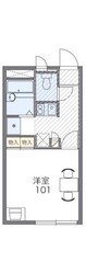 レオパレスルミエール野上の物件間取画像